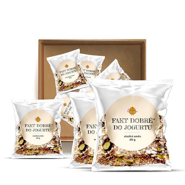 FAKT DOBRÉ Sladká směs do jogurtu 28 x 20 g