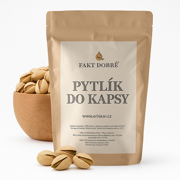 FAKT DOBRÉ Pistácie JUMBO NATURAL 50 g