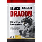 Black Dragon Ultra Stim Pre-workout - sáček (20 g), mango-pomeranč