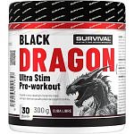 Black Dragon Ultra Stim Pre-workout - 300 g, mango-pomeranč