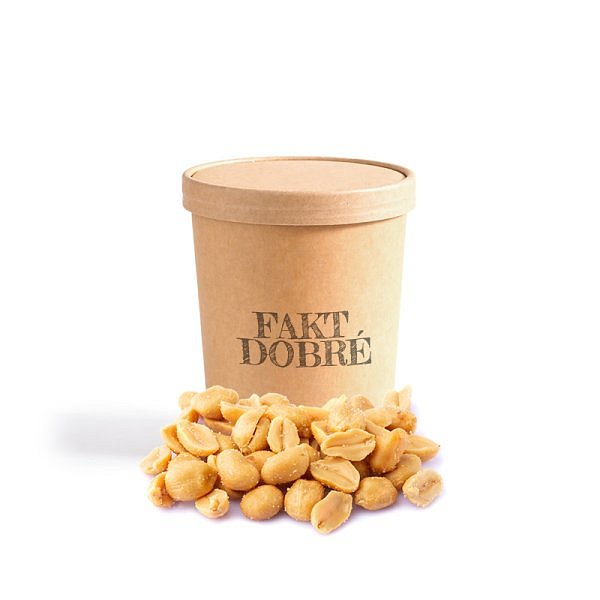 FAKT DOBRÉ kelímek Arašídy pražené SOLENÉ 200 g