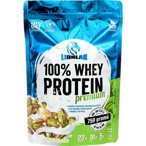 100 % Whey Protein - 750 g, pistáciové nebe