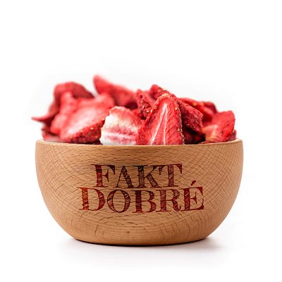 FAKT DOBRÉ Lyofilizované jahody PLÁTKY 20 g