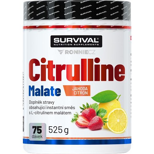 Citrulline Malate - 525 g, mango-pomeranč