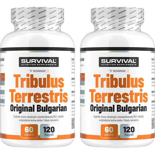 Survival Tribulus Terrestris Original Bulgarian - akce 1+1 zdarma