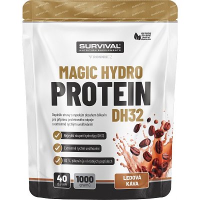 Magic Hydro Protein DH32 - 1000 g, ledová káva