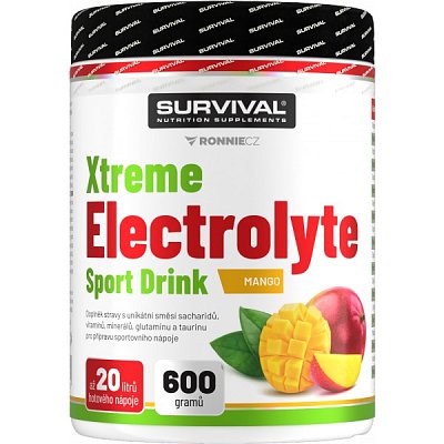 Survival Xtreme Electrolyte Sport Drink - 600 g, mango