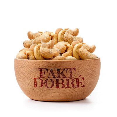 FAKT DOBRÉ Kešu ořechy solené W320 PREMIUM 500 g
