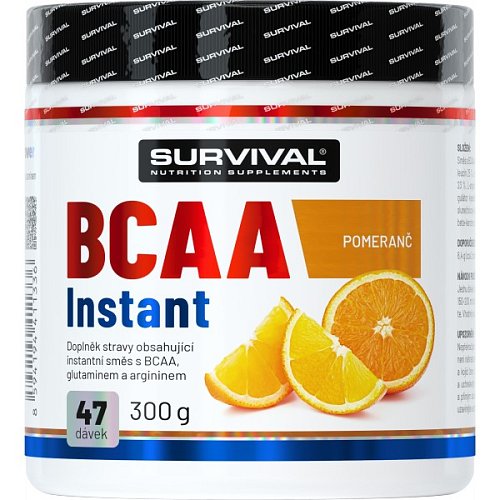 BCAA Instant - 300 g, pomeranč