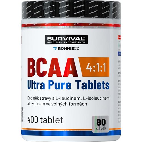 BCAA 4:1:1 Ultra Pure Tablets - 400 tbl