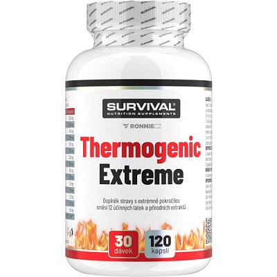 Survival Thermogenic Extreme - 120 tbl