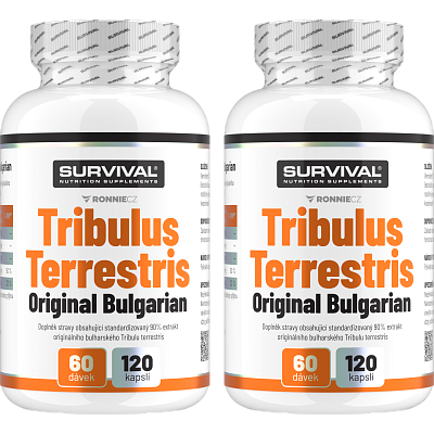 Survival Tribulus Terrestris Original Bulgarian - akce 1+1 zdarma