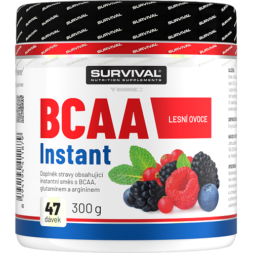 Survival BCAA Instant - 300 g, lesní ovoce