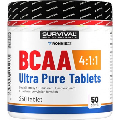 BCAA 4:1:1 Ultra Pure Tablets - 250 tbl