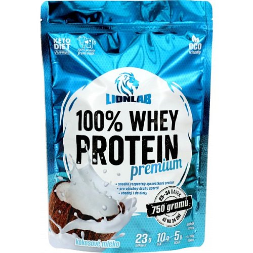 100 % Whey Protein - 750 g, kokosové mléko