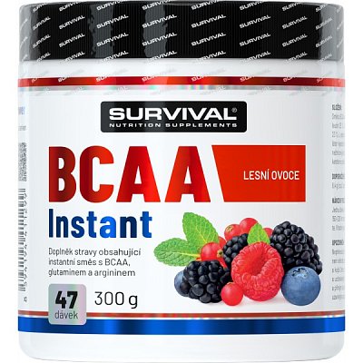 BCAA Instant - 300 g, lesní ovoce
