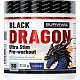 Black Dragon Ultra Stim Pre-workout - 300 g, černá višeň