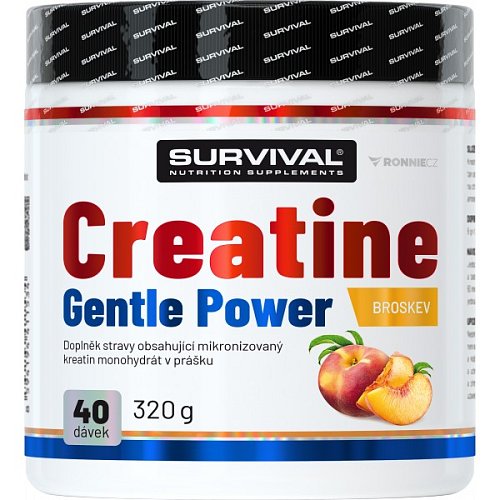 Creatine Monohydrate Gentle Power - 320 g, cola-citron (cuba libre)