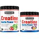 Creatine Monohydrate Gentle Power - 480 g, limeta-jahoda