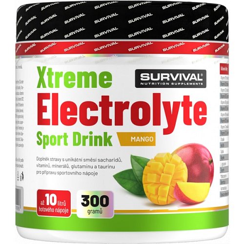 Survival Xtreme Electrolyte Sport Drink - 300 g, mango