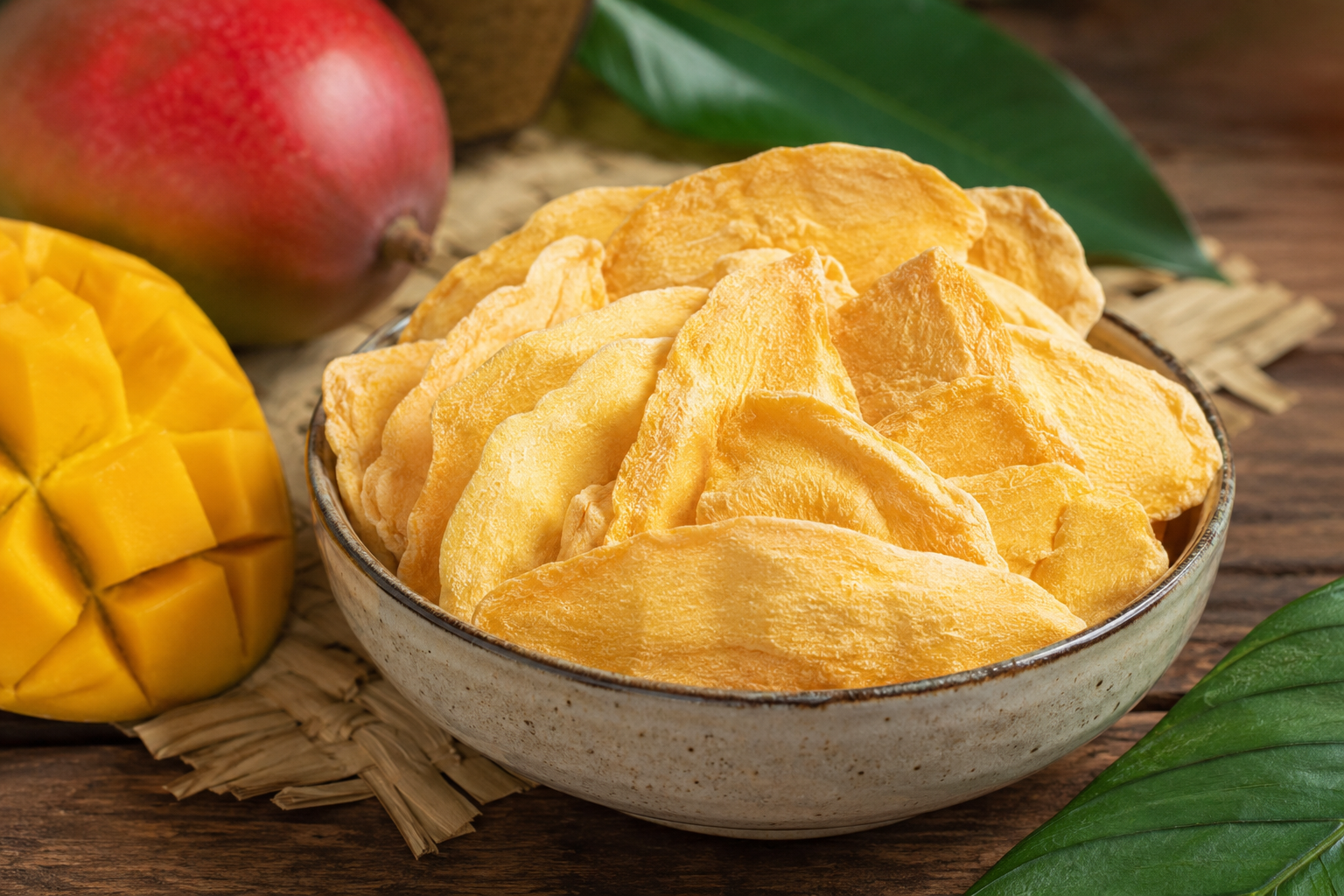 Sušené mango: Tropický král ovoce zachycený v každém plátku