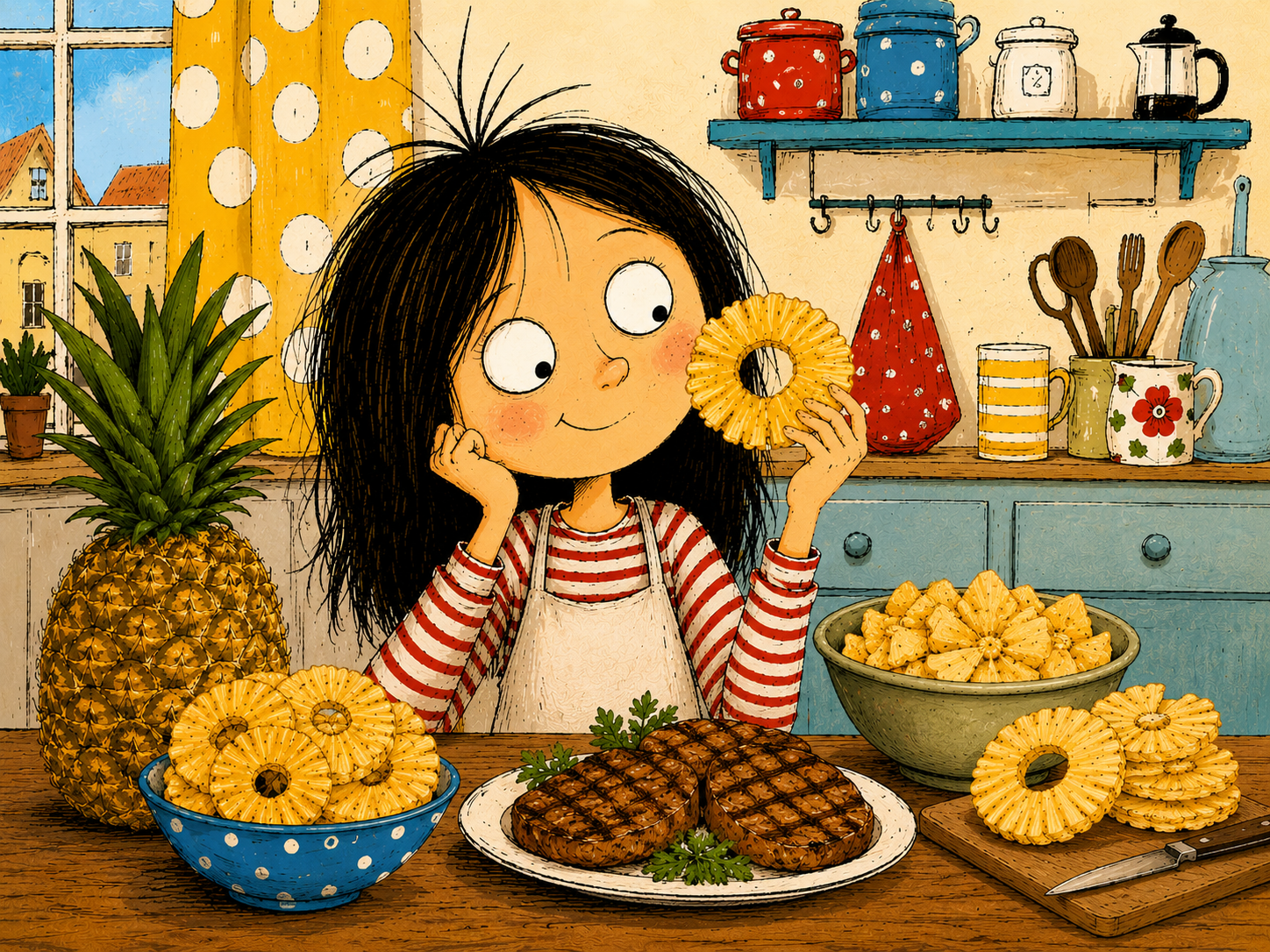 Sušený ananas: Tropický klenot s enzymem, který mění maso